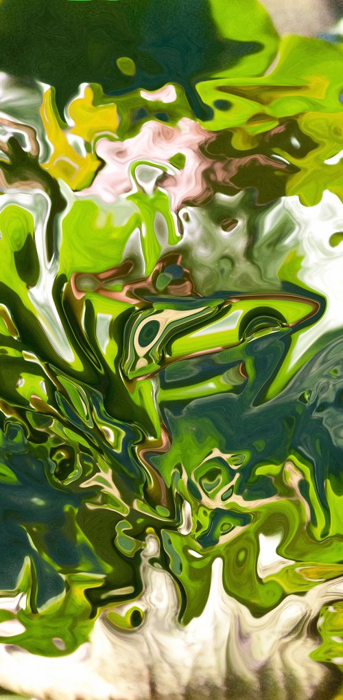 Fluid Green Abstractions by Bruno Paolo Benedetti