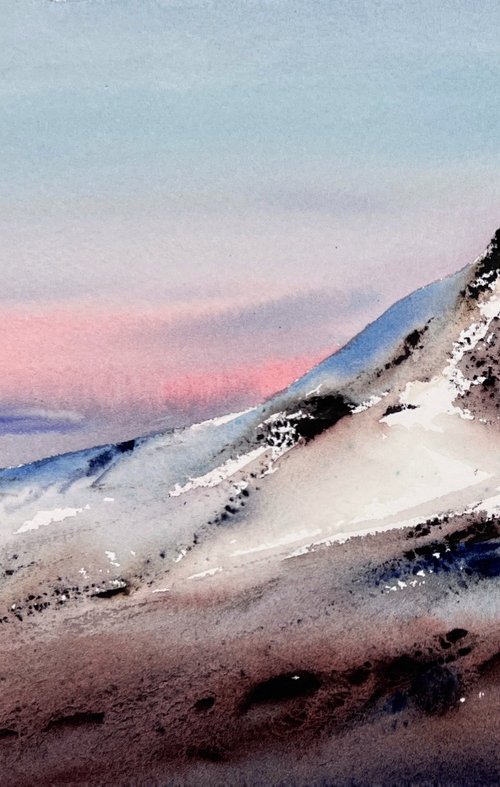 New Zealand Mountain Silence by Eugenia Gorbacheva