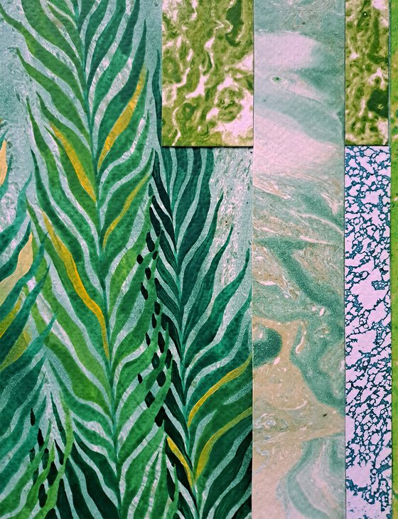 Set of 4 «Tropical Retreat»