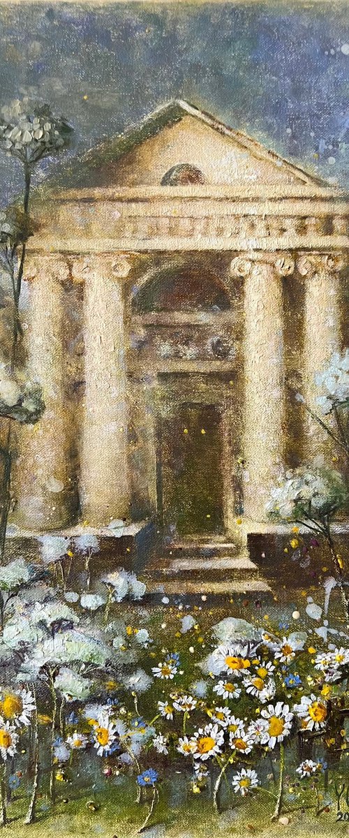 Romantic English Garden by Yulia Odukalets