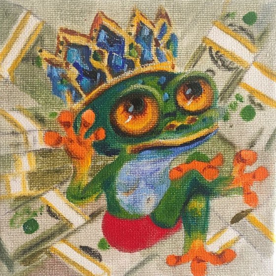 Original Froggy in Gold