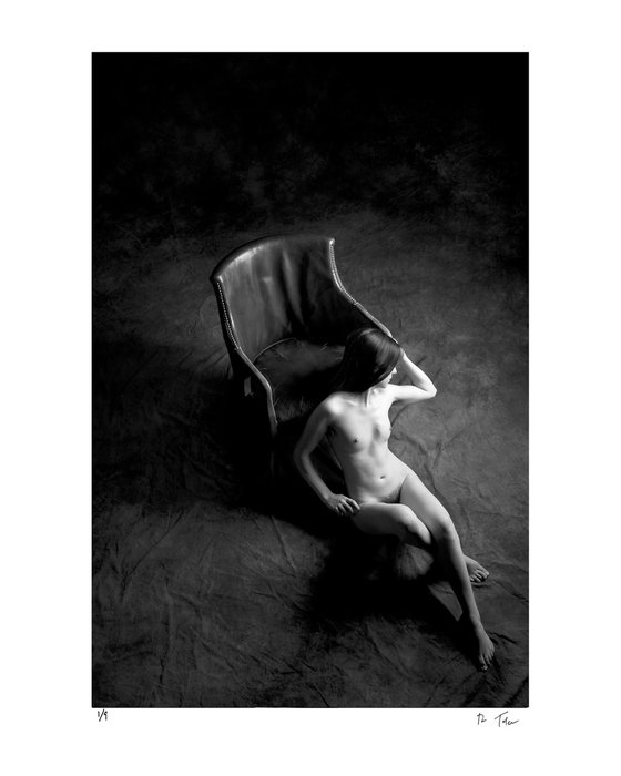 Woman with Chair