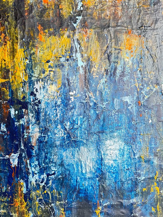 Abstract in Blue