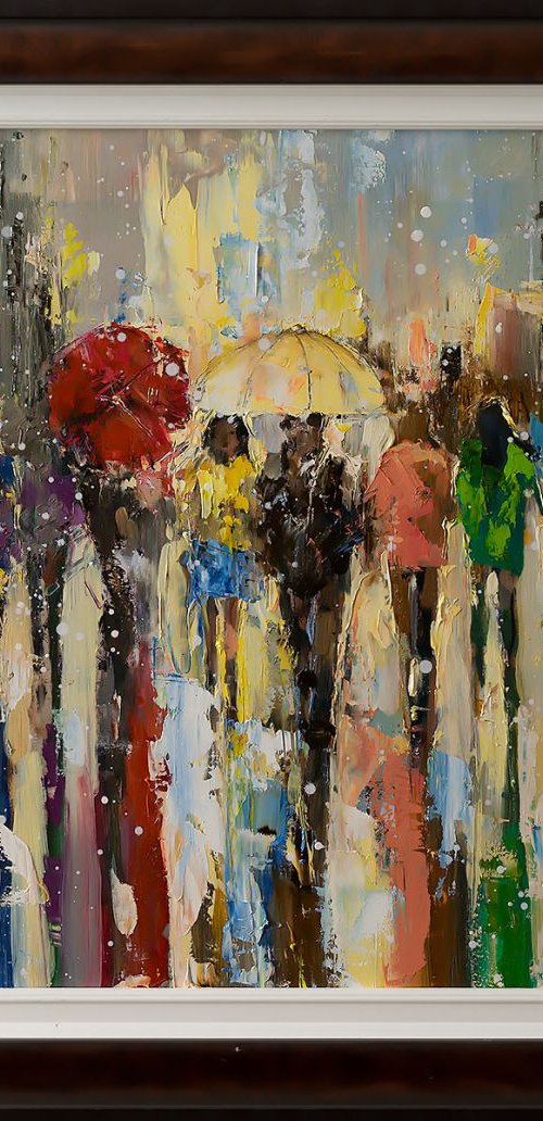 'Westminster in Snow' by Ewa Czarniecka