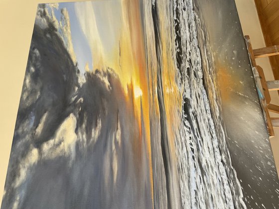 Ocean sunset