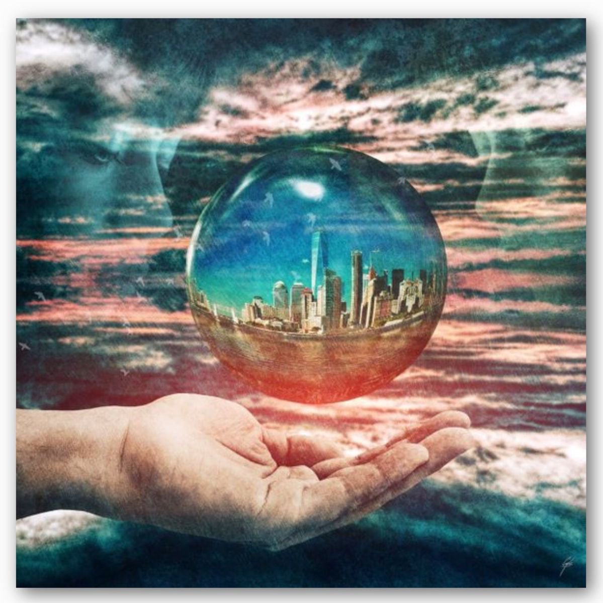 CHANGE YOUR LIFE | 2017 | DIGITAL ARTWORK PRINTED ON PHOTOGRAPHIC PAPER | HIGH QUALITY | L... by Simone Morana Cyla