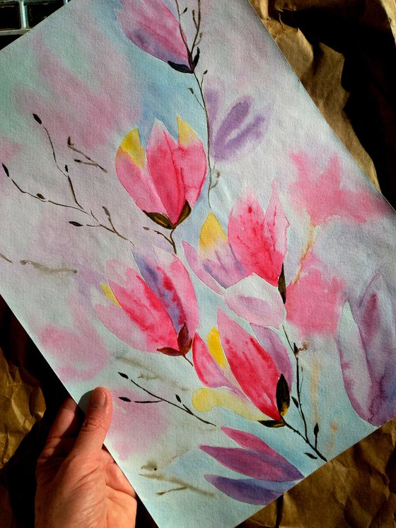 Magnolia Painting