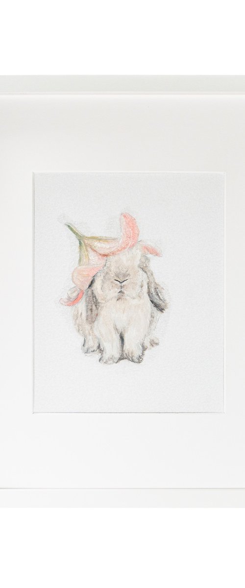 Bunny 2 Lily-Crowned Bunny by VICTO