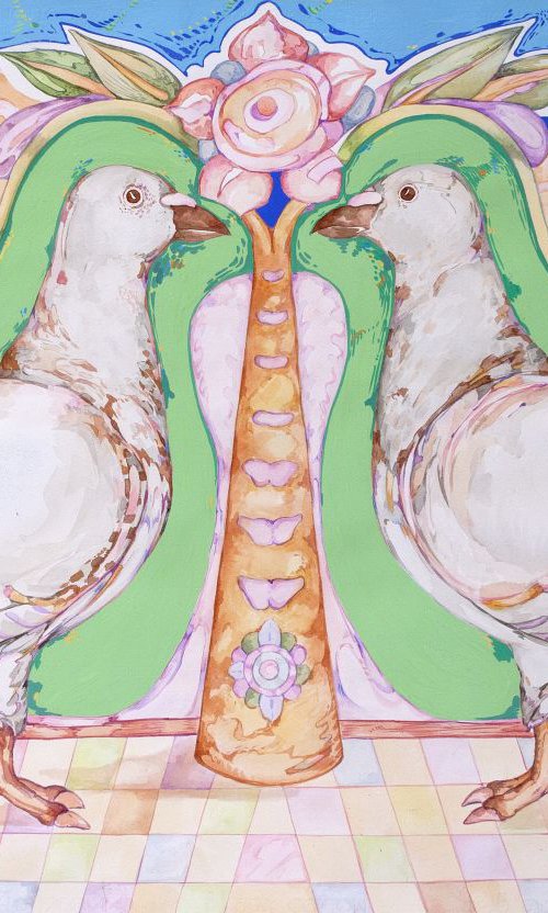 Pigeons by José Luis Olivares