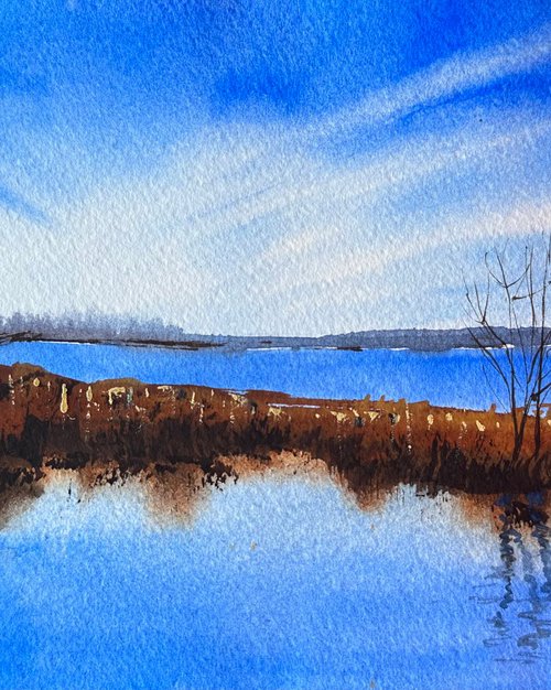 On the lake... by Yuliia Sharapova
