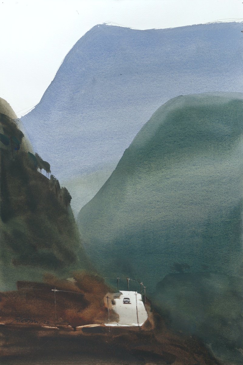Road to the blue mountain 2 by Prashant Prabhu