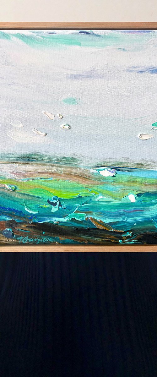 ‘Coastal study no.70' FRAMED by Tatiana Georgieva