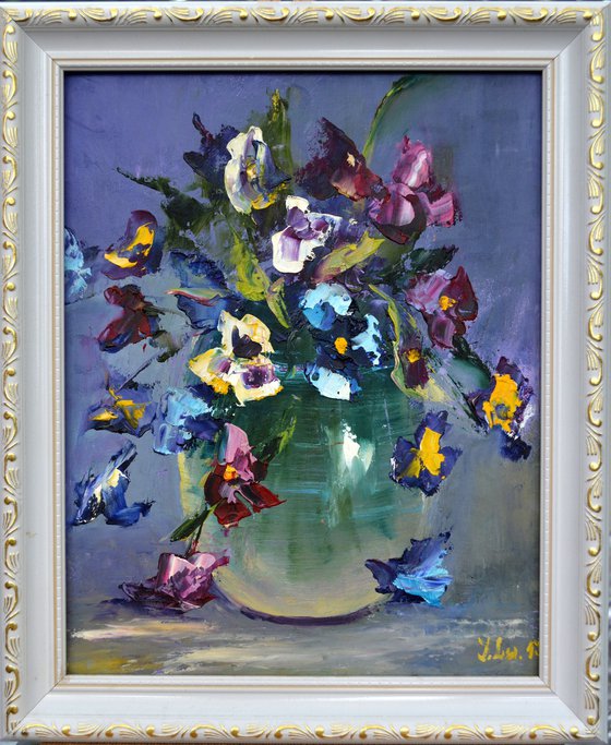 Pansies etude