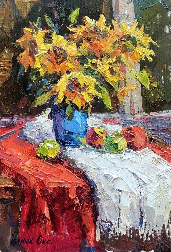 Still life on the window