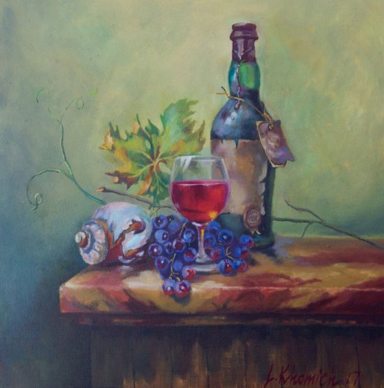 Still Live Wine and bottle Copy (Teth Gábor)