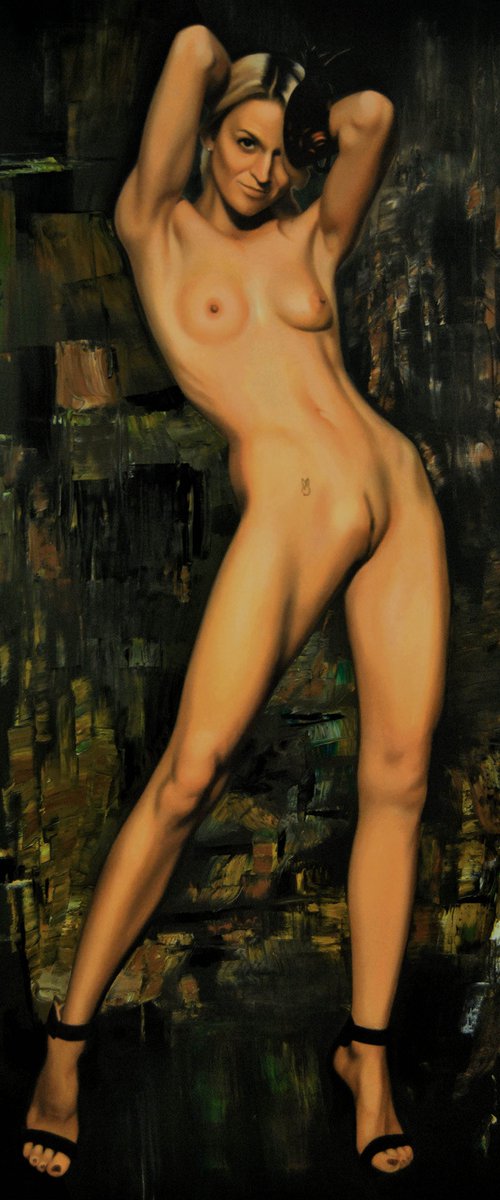 Commissioned nude by Valeri Tsvetkov