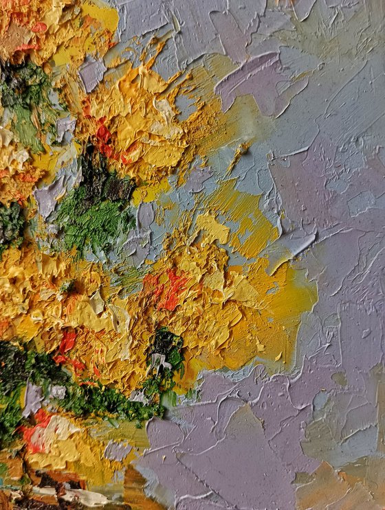 Small flowers abstraction