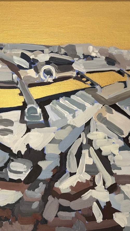 Gilded Thames 2 by Sarah Adams