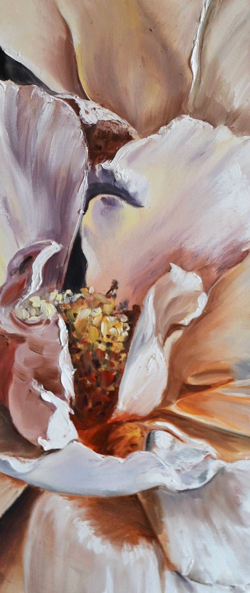 Peonies' Voice 2 by Valeriia Radziievska