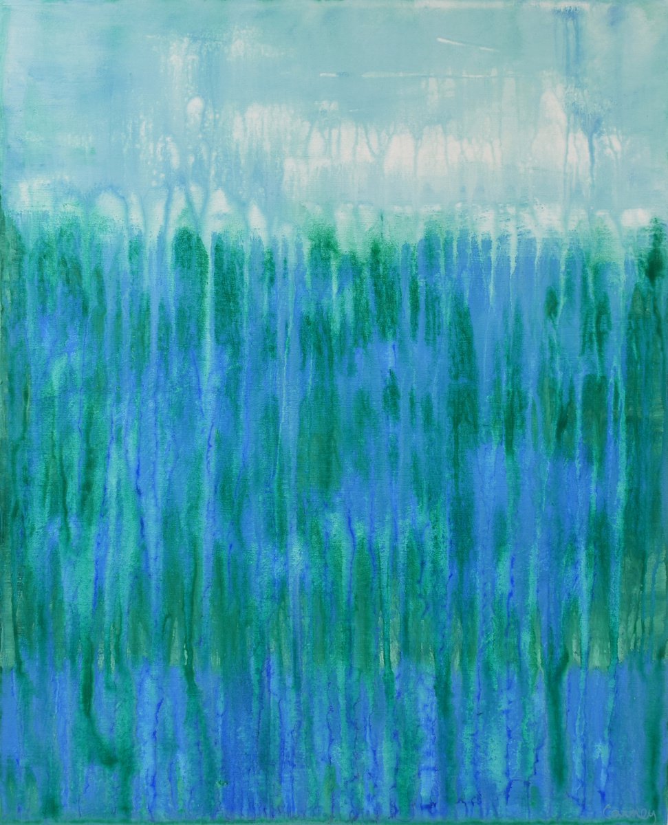 Wetland - Featured Painting by Lisa Carney