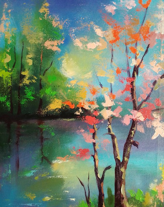 Tranquil reflections, Serenity