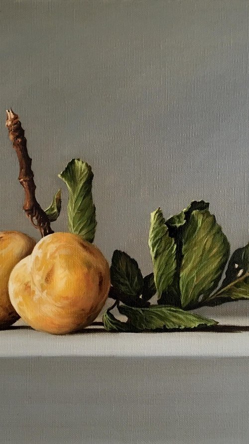Golden Plums by Konstantin Javakhyan
