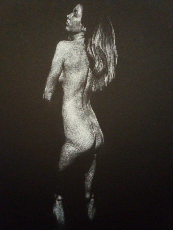 Nude noir #314 (21X29)cm