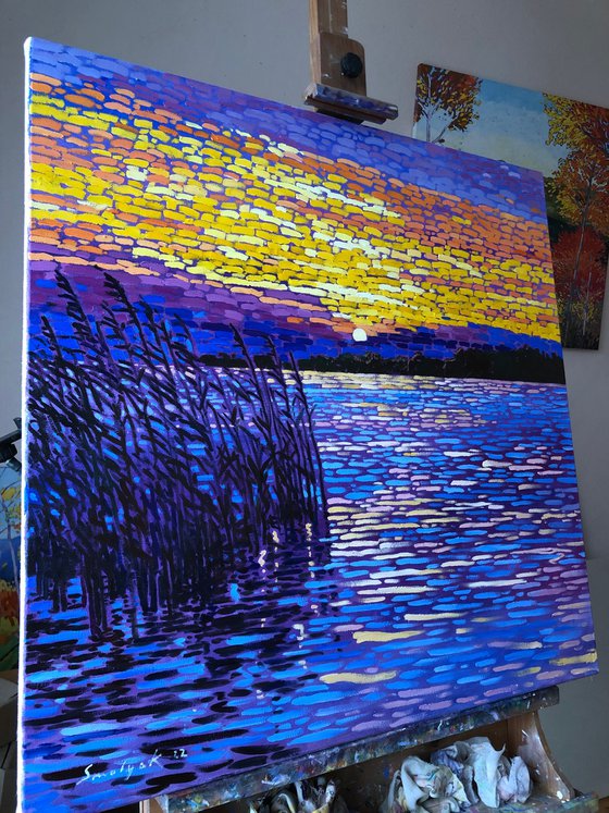 Calmly Sunset 80-80cm