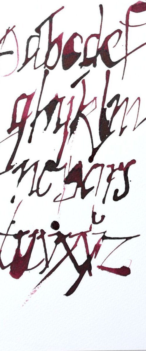 Calligraphy2 by Miso Filipovac