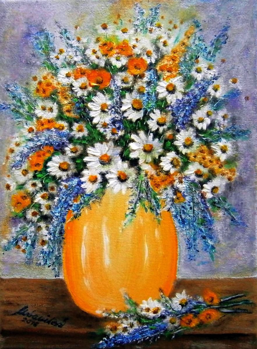 Flowers of summer 6 by Emilia Urbanikova