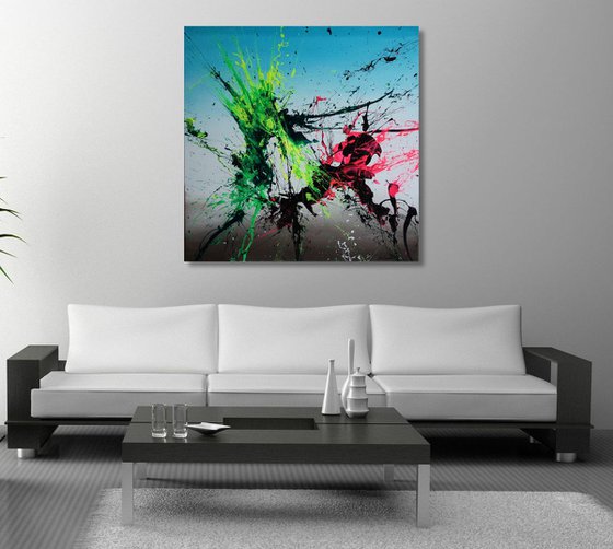 Don't Look Back My Friend (Spirits Of Skies 064027) - 80 x 80 cm - XL (32 x 32 inches)