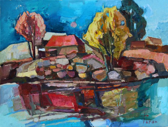 Warm autumn day