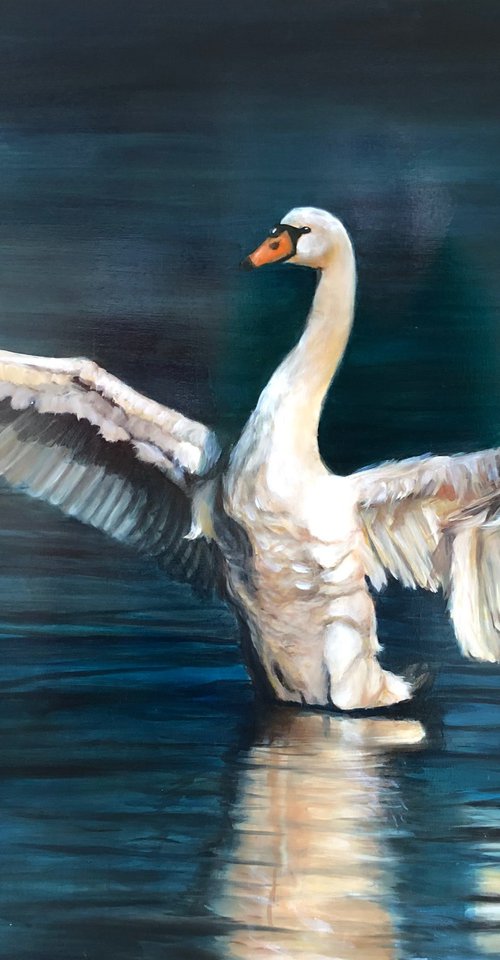 Swan by Jennie Smallenbroek