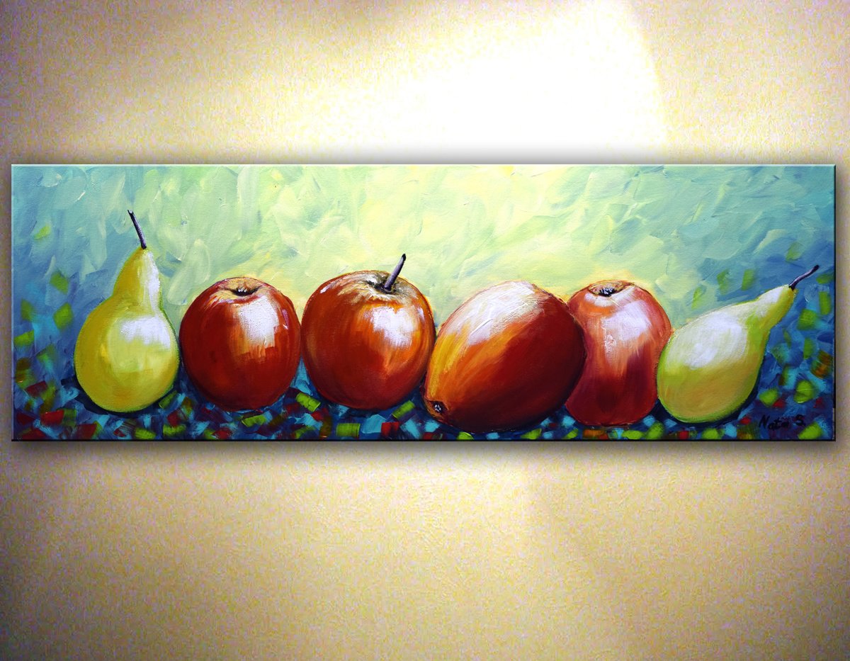 Fruits - Still Life, Original Painting by Nataliya Stupak