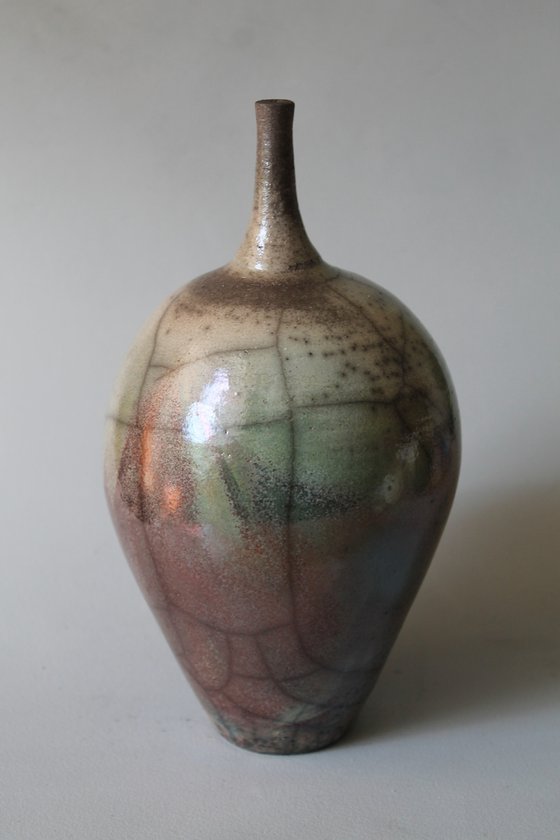 Raku Narrow Bottleneck.