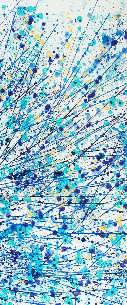 Spring Blossom Study in Blues by Marc Todd