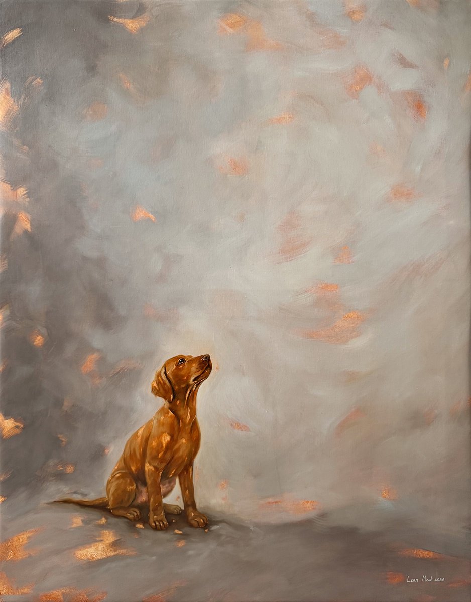 Expressive Oil Painting , Beginning By Lena Med, 28 X 35, Artwork For Sale On Artfinder