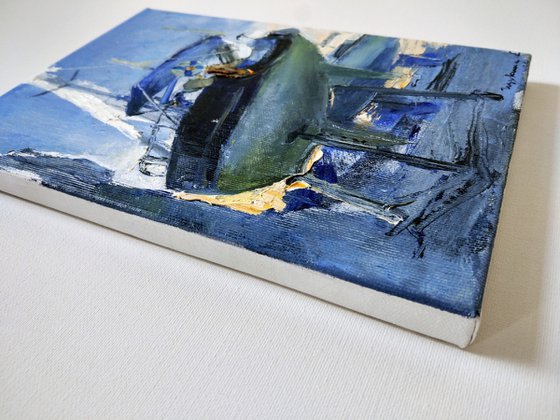 Yahts in the port. Italy