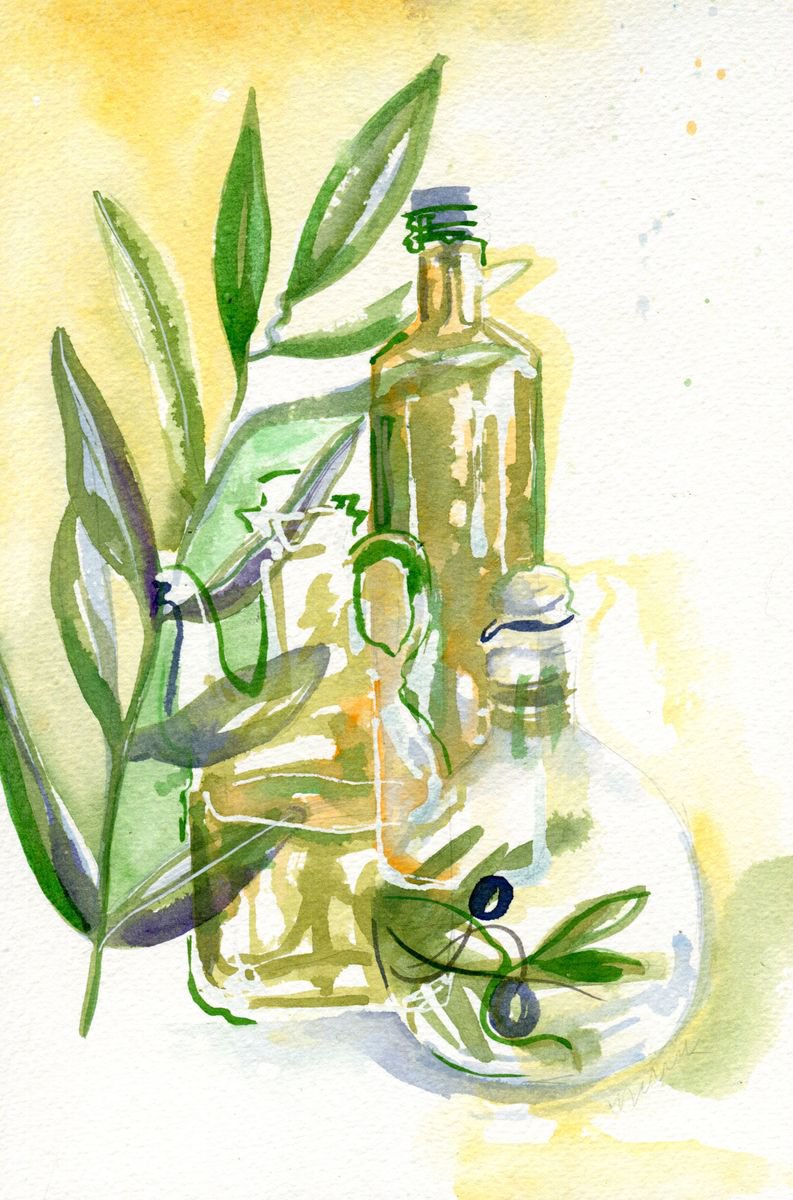 Italian Olive Oil by Hannah Clark