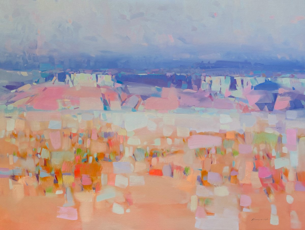 Desert View By Vahe Yeremyan, 57 X 43, Artwork For Sale On Artfinder