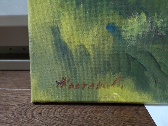 Irises (plein air)