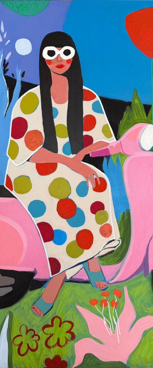 Dream Ride Under Red Sun by Sasha Robinson