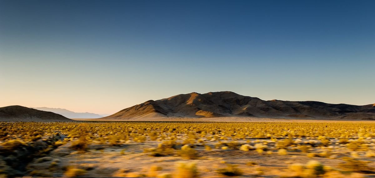 Photorealistic Photograph , Death Valley Drive-By By Tom Hanslien, 60 X 30, Artwork For Sale On Artfinder