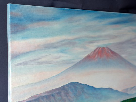 MODERN VIEW OF MOUNT FUJI