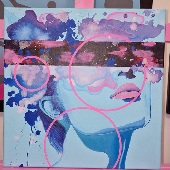 Floral women portraits