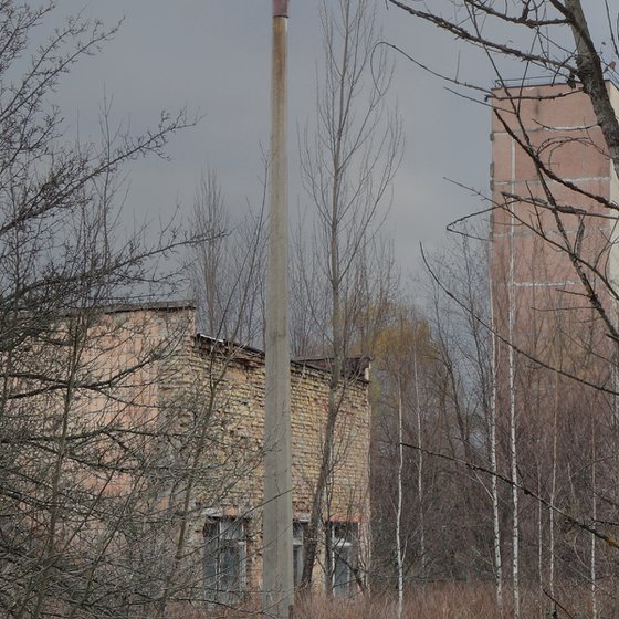 #15. Pripyat ruined school 1 - XL size