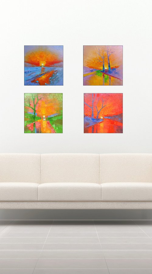 Sunset Quartet by Narek Qochunc