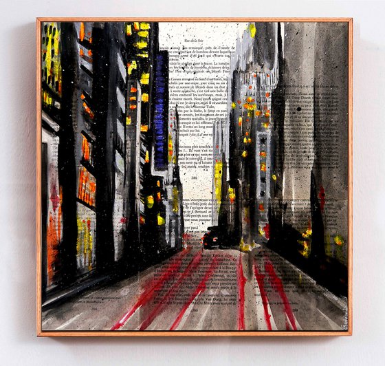 Urban New York City - READY TO HANG -  HOME - Gift