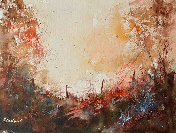 Autumn watercolor