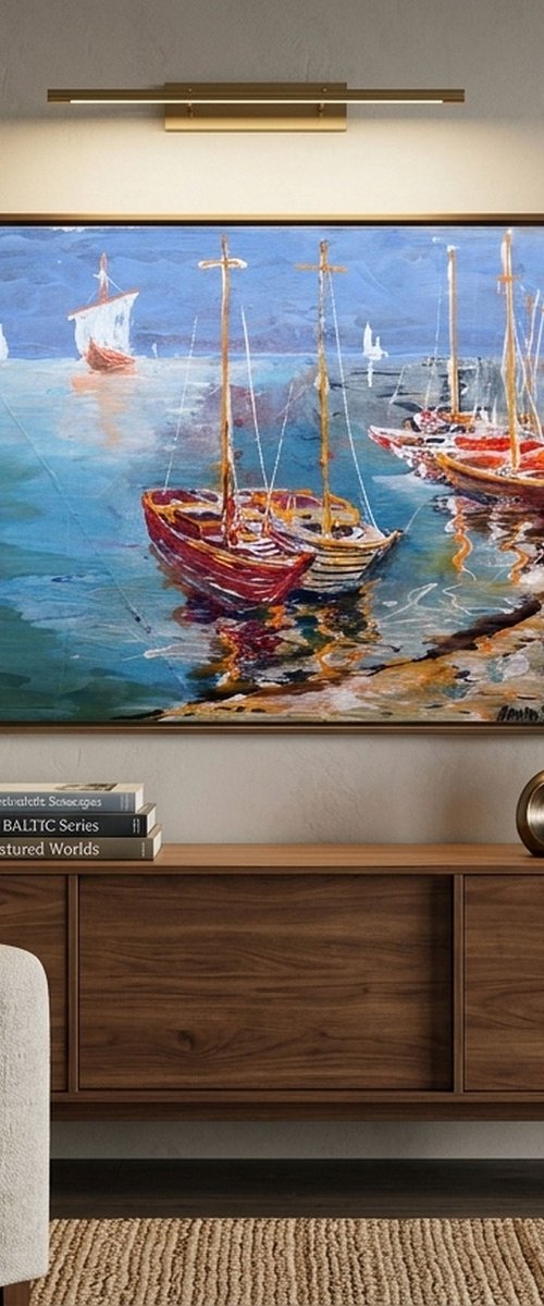 The Azure Harbor, BALTIC series by Rakhmet Redzhepov